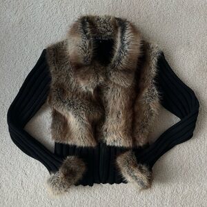 I.AM.GIA Perlo Fur Jumper